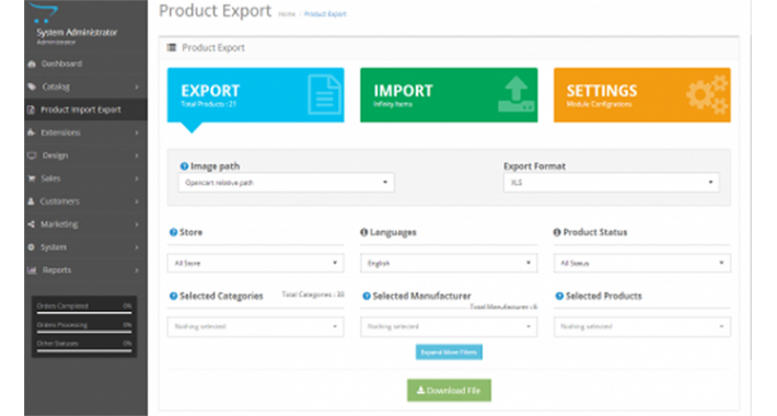 Product Import Export Pro