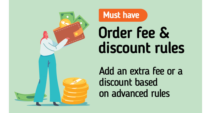 Advanced Order Fee & Discount Rules